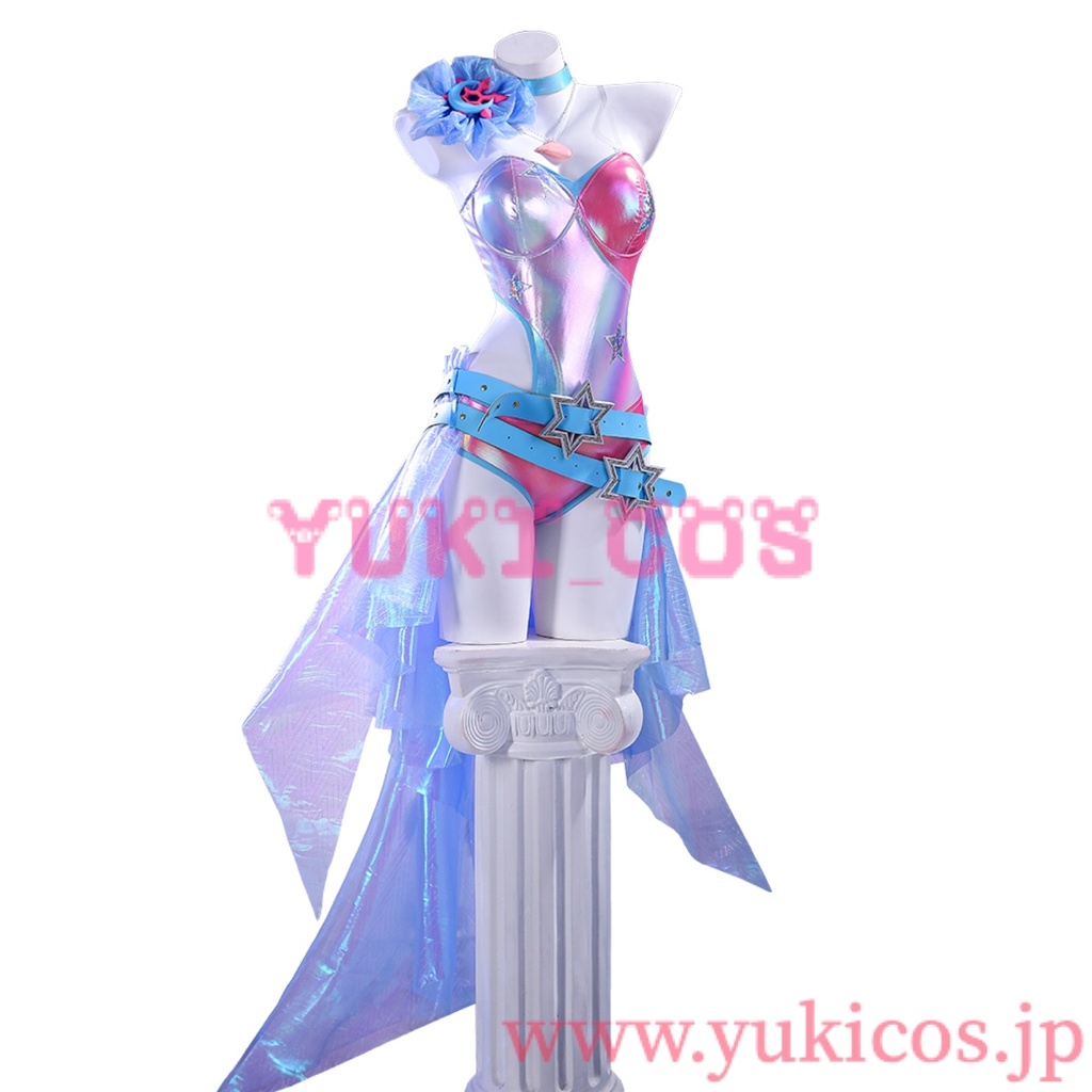 マーベルライバルズ Marvel Rivals Luna Snow ルナ・スノー Disco revolution コスプレ衣装 送料無料