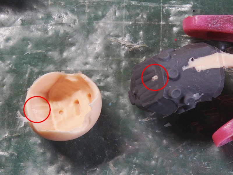 スキンヘッド【メガミデバイス朱羅】