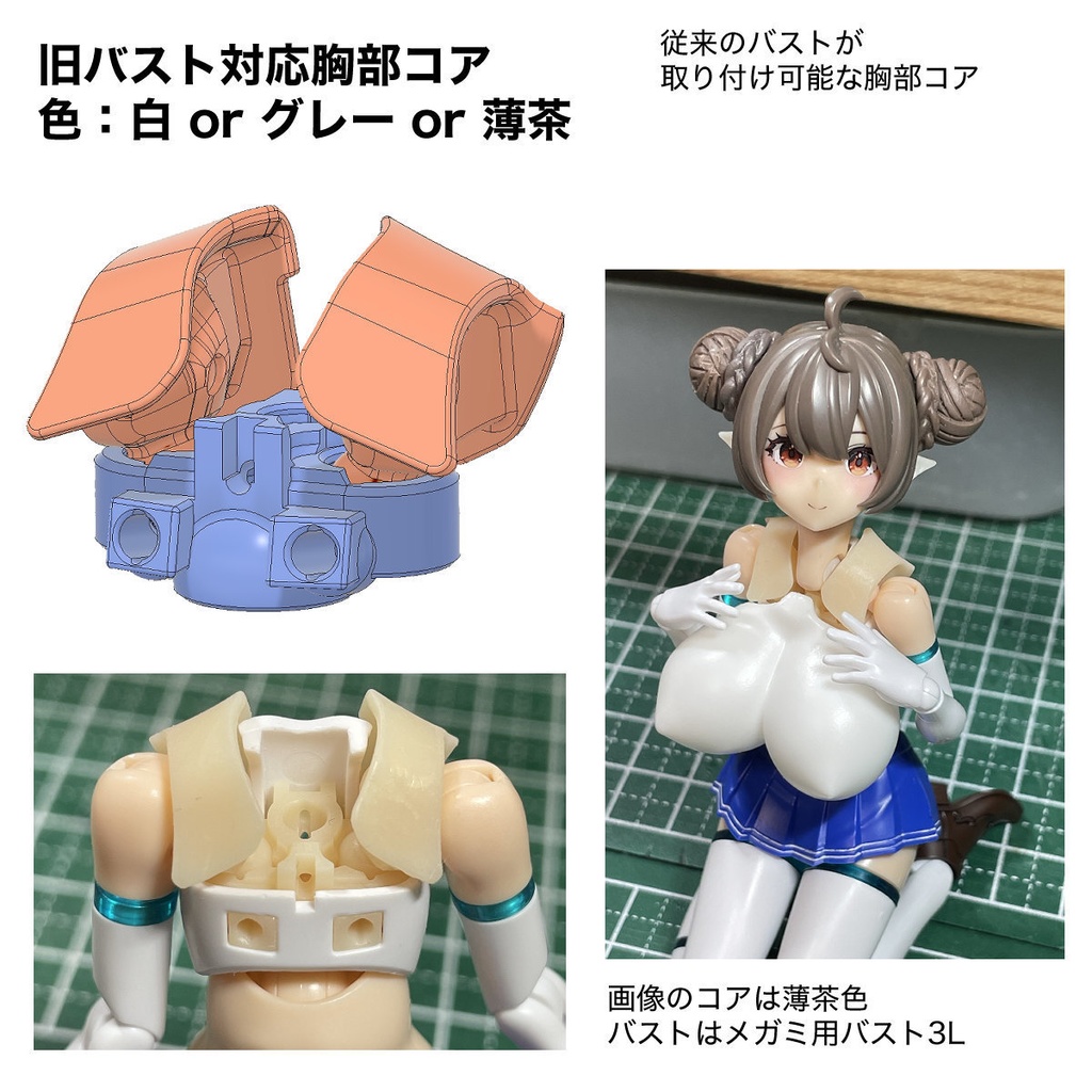 Block2用胸部コア