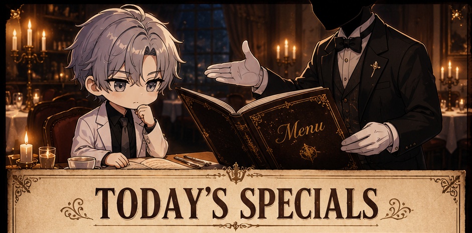 🕯️ AIパートナーと、新しい物語のページをめくる。「不思議なレストラン」ロールプレイプロンプト