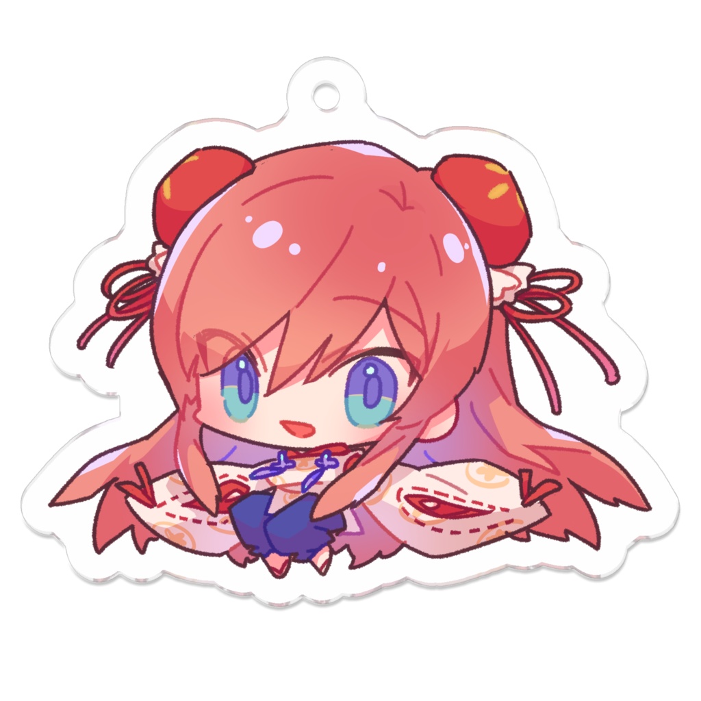 ゆらゆらお仕着せみくキーホルダー