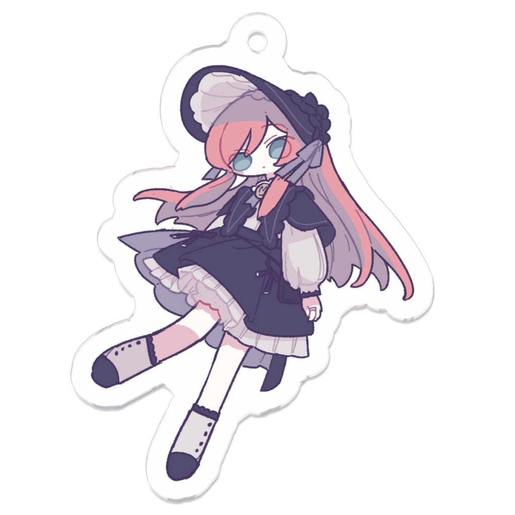 アクリルキーホルダー / ぷにみく魔女衣装 50mm / 70mm
