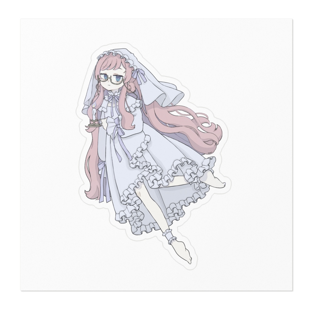 ゴーストでフェアリーなみくステッカー