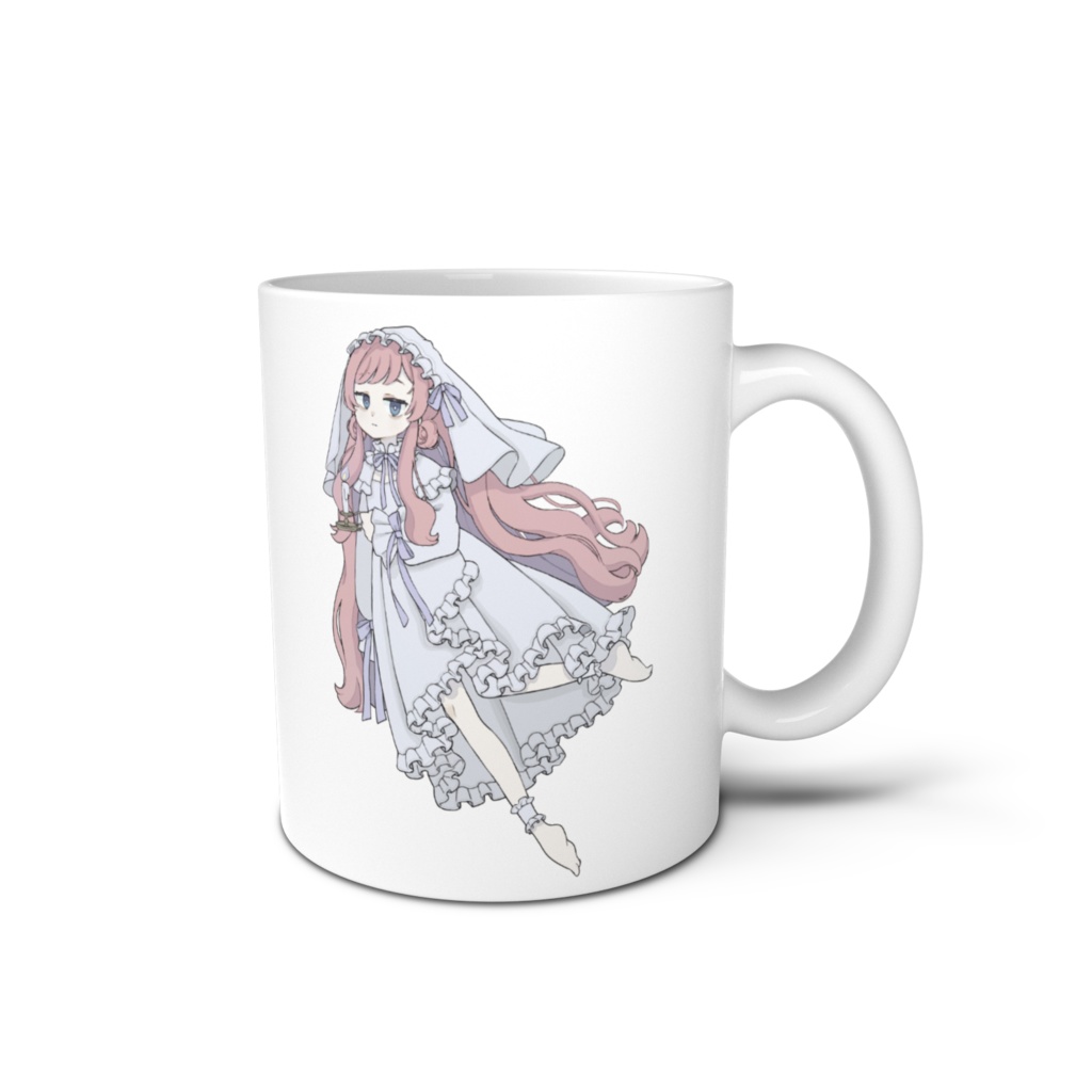 ゴーストでフェアリーなみくマグカップ(メガネ無し差分有り)