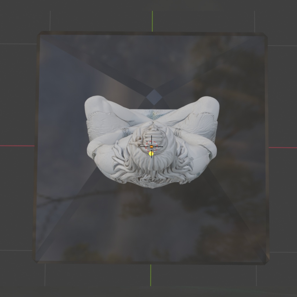 Crystal Shiva Pyramid – 3D Model / GLB