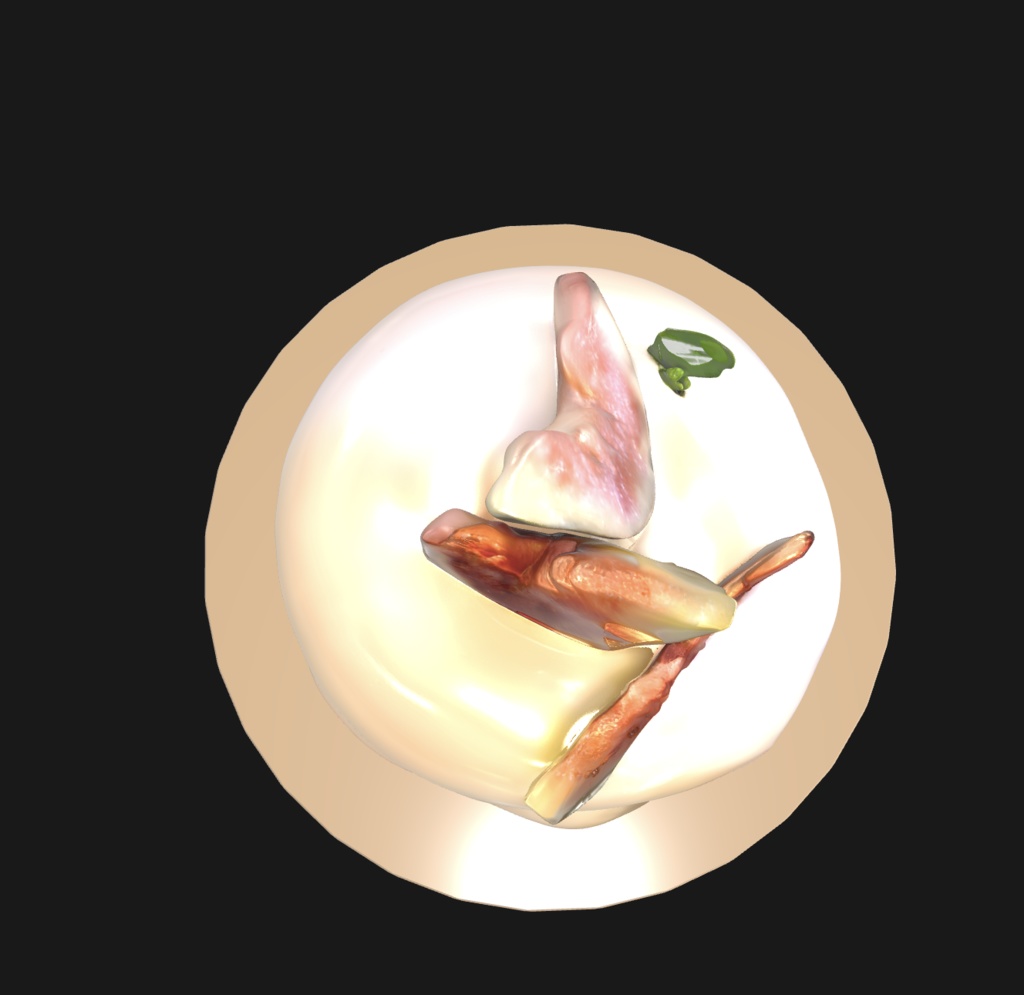 とろけるノエルケーキプレート(100mm) Melty Noël Cake Plate – GLB