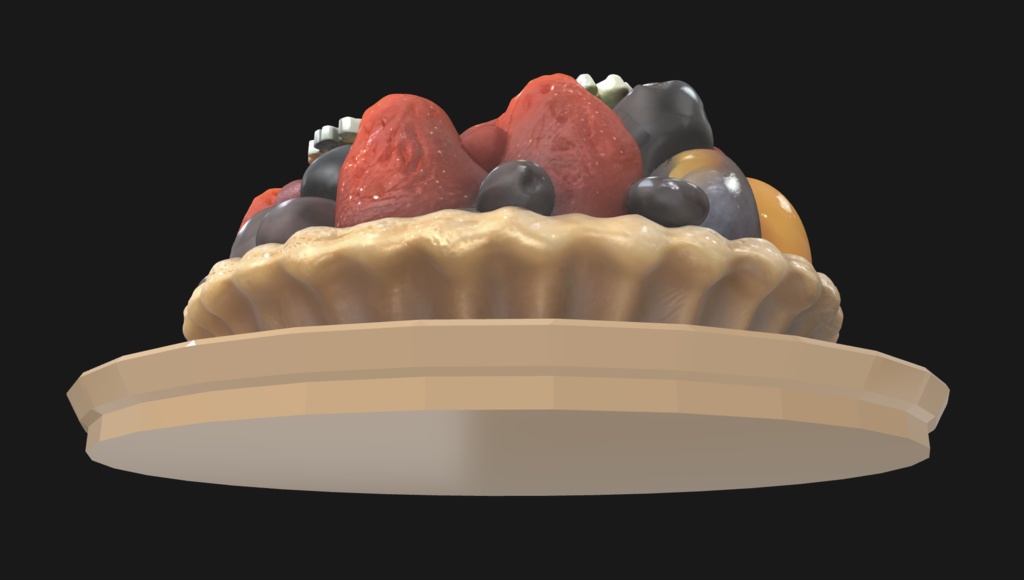 果実の彩りノエルタルト(100mm)|Melty Noël Fruit Tart – GLB