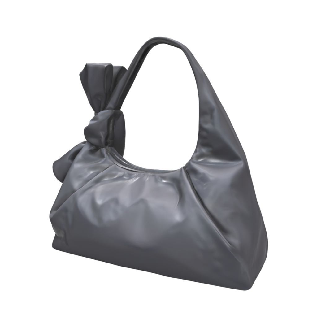 Noir Knot Bag3点セット(Black、Butter Yellow、Rose Red)