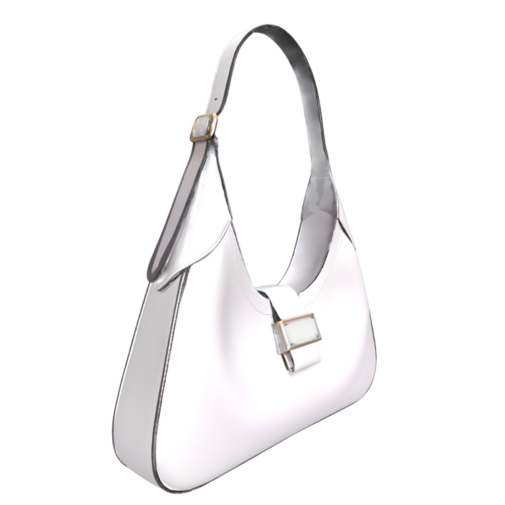 Noir Arc Bag-Pearl Gray