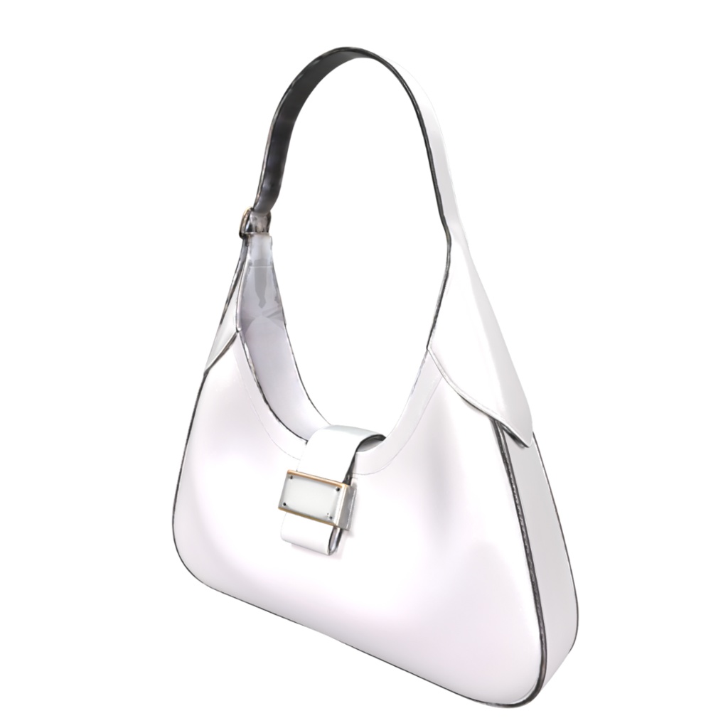 Noir Arc Bag-Pearl Gray