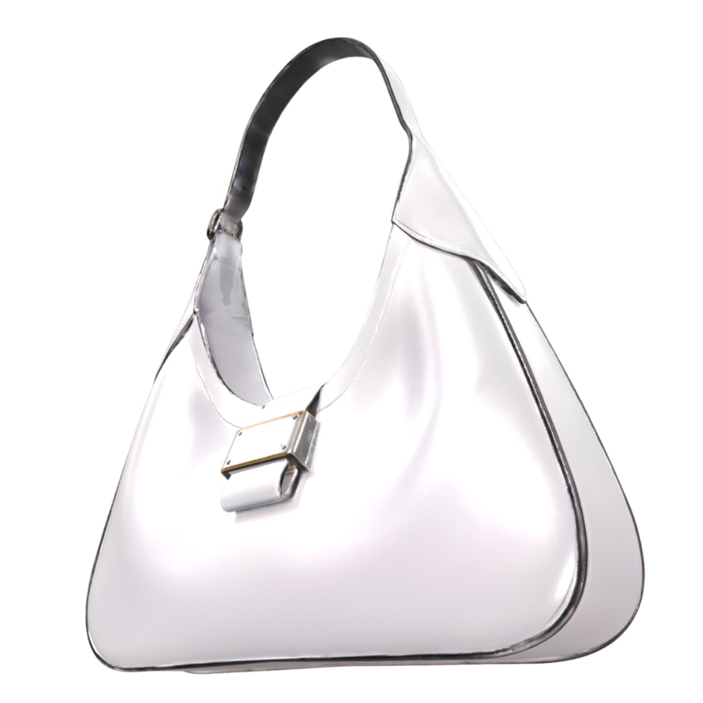 Noir Arc Bag-Pearl Gray