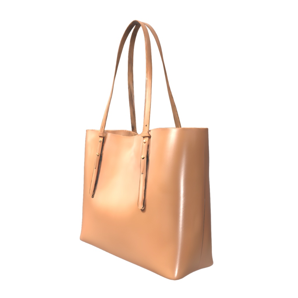 Noir Line Tote – Soft Beige