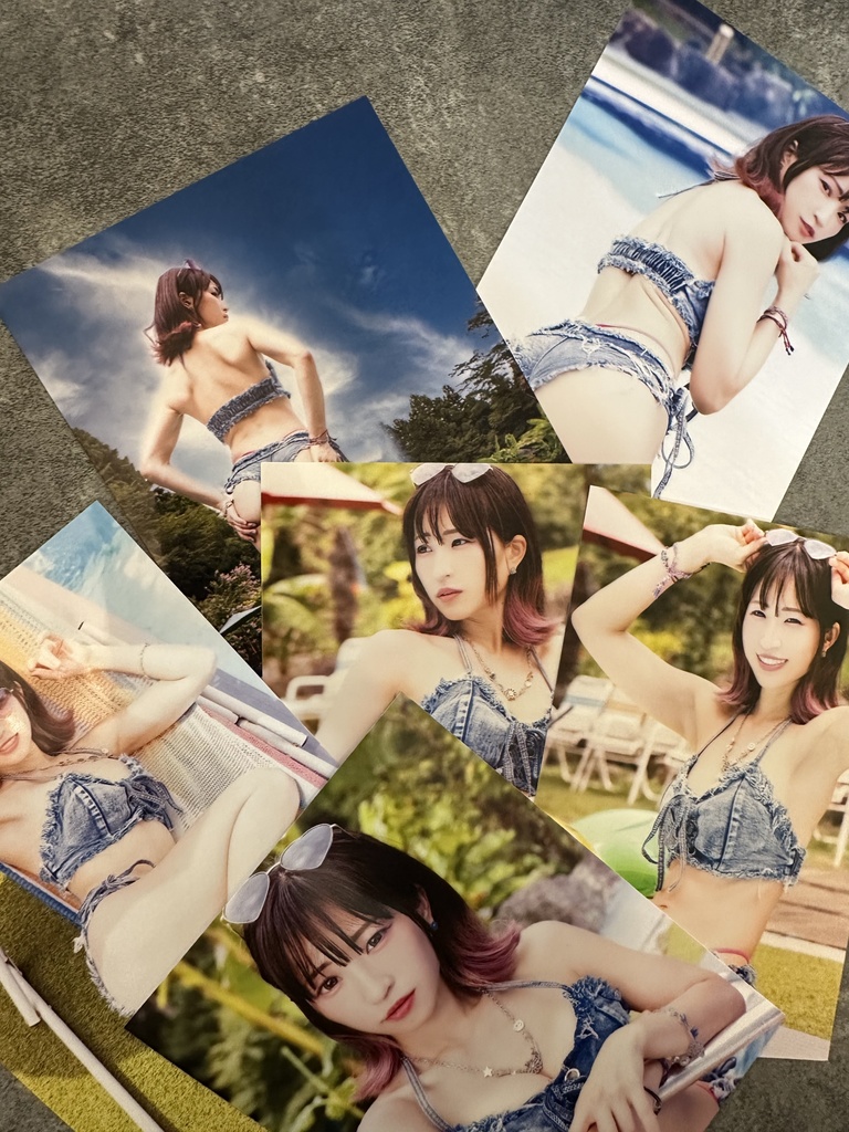 デニムビキニ生写真セット
