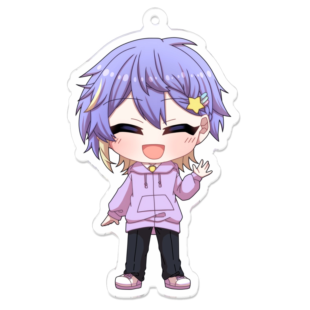 永星かなで SDキャラver. アクリルキーホルダー【チャンネル登録者1,000人記念】