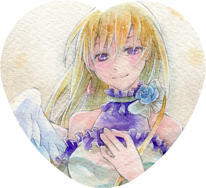 ハート型缶バッジ