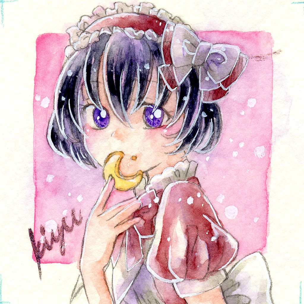 ミニ原画「つまみぐい」