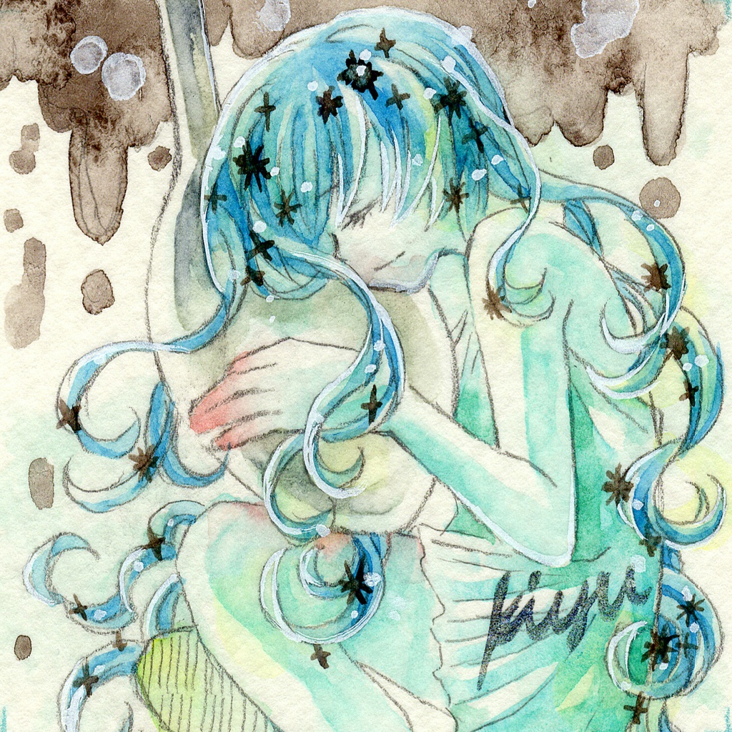 ミニ原画「あなたの温度」