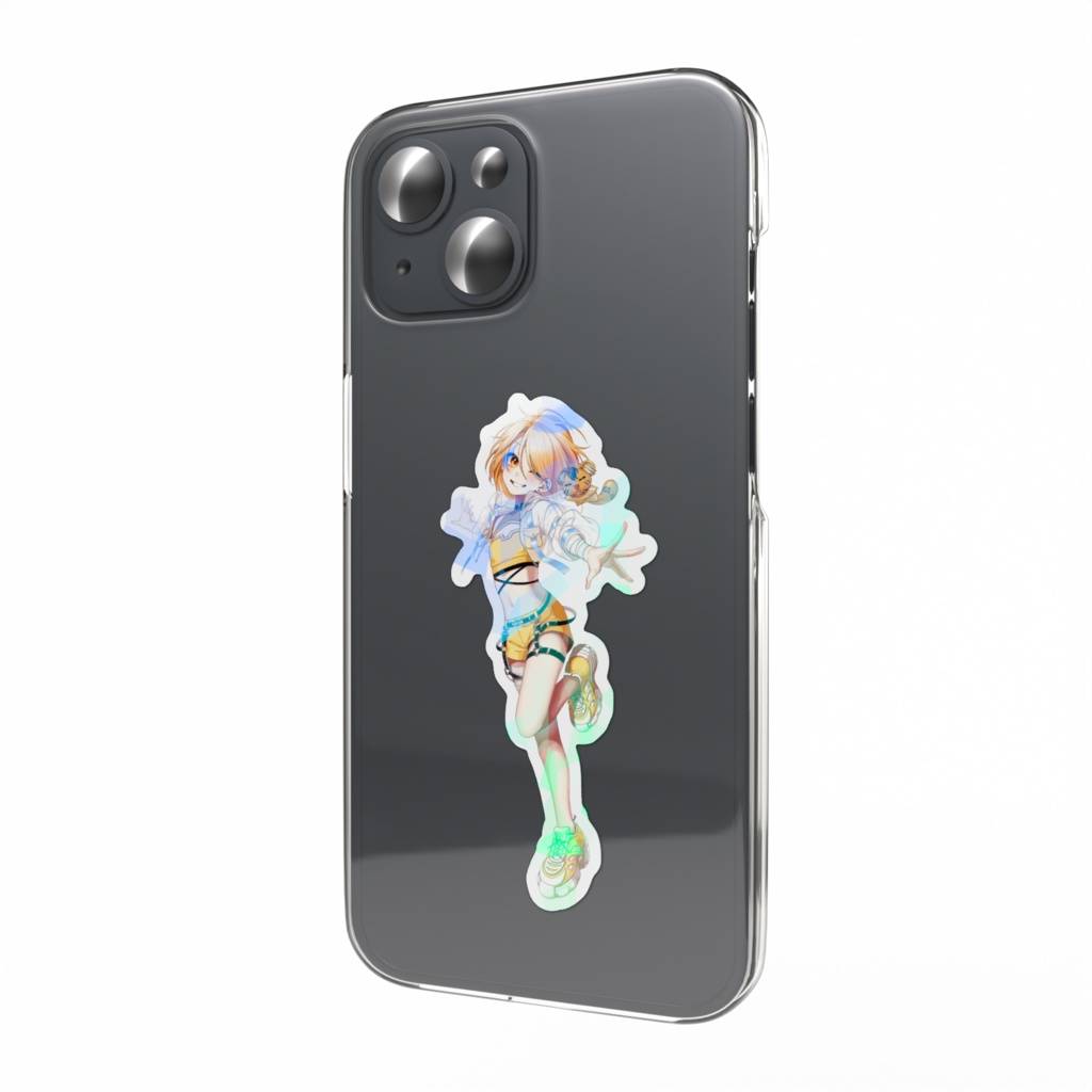 MyMe&がうあ　ホログラムスマホステッカー