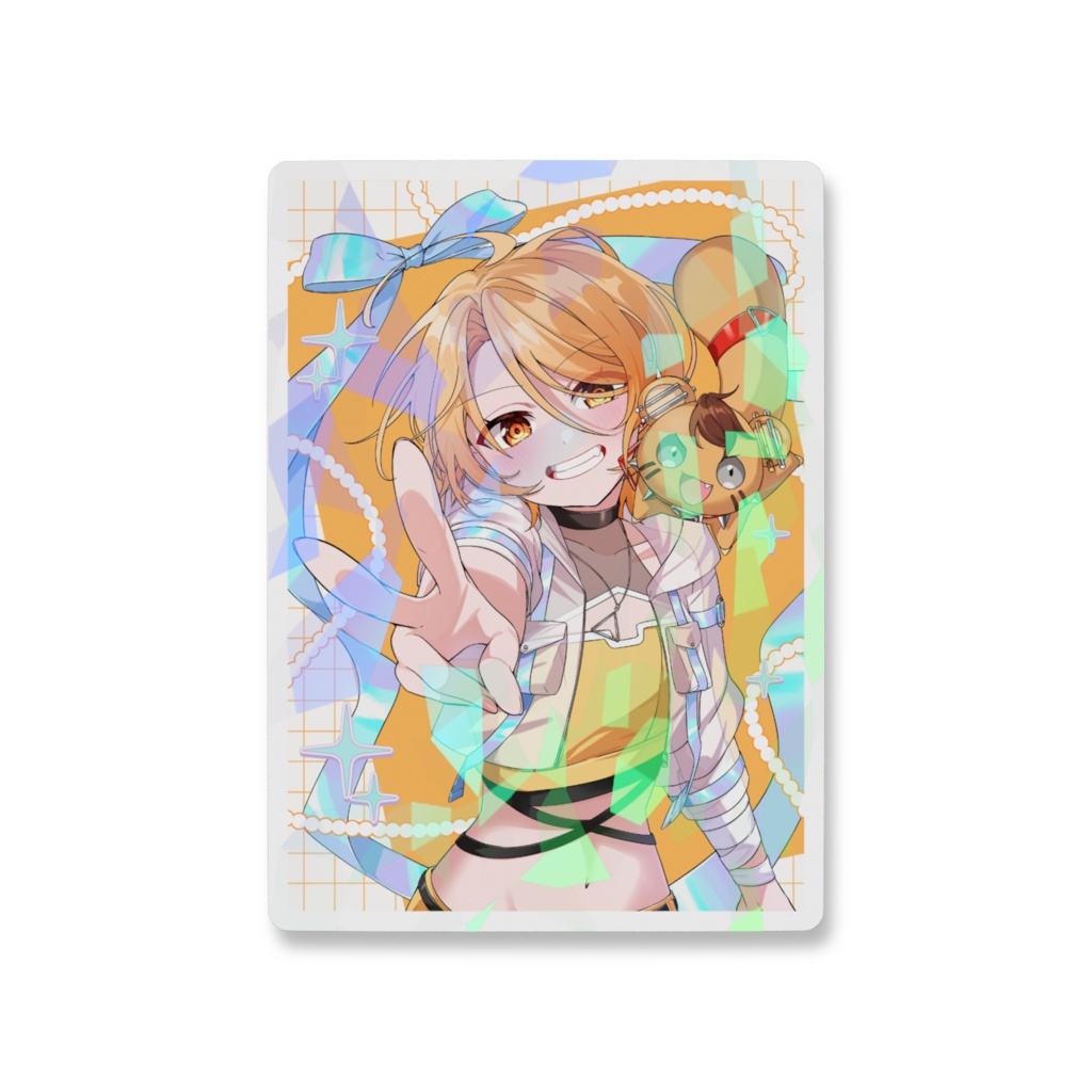 MyMe&がうあ ホログラムスマホステッカー