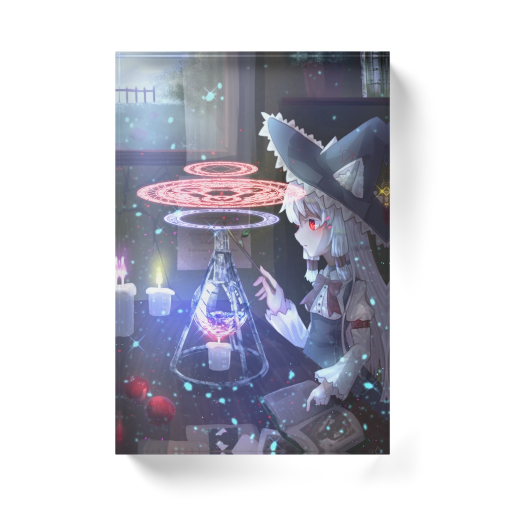 魔女さんアクリルブロック