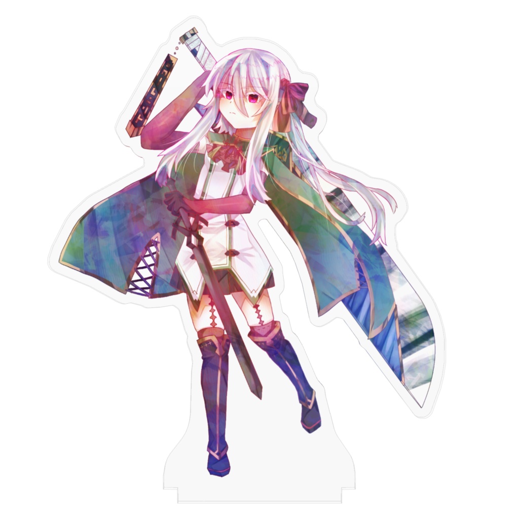 ミラー アクリルフィギュア -蒼穹の水鏡‐