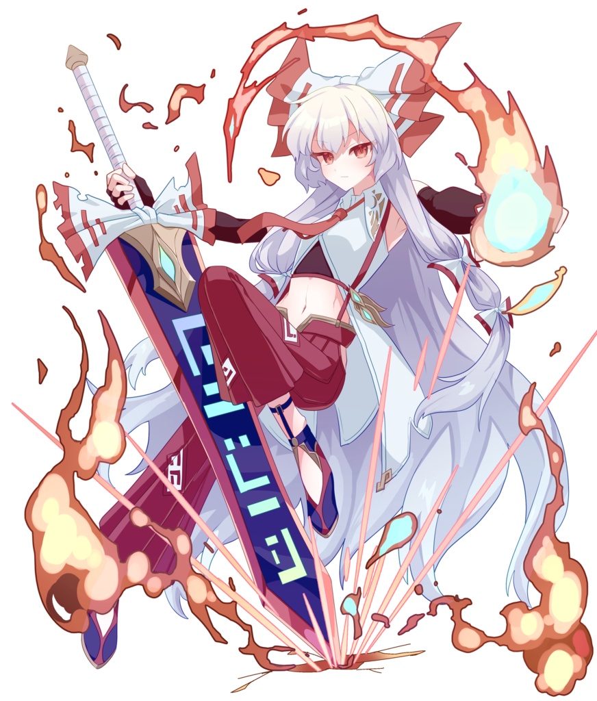 藤原妹紅【ソシャゲ風アクスタ】