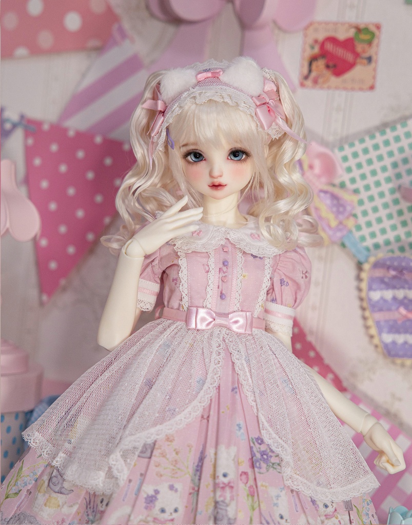 【SDGr】即納品「ネコの植物図鑑」ドール服