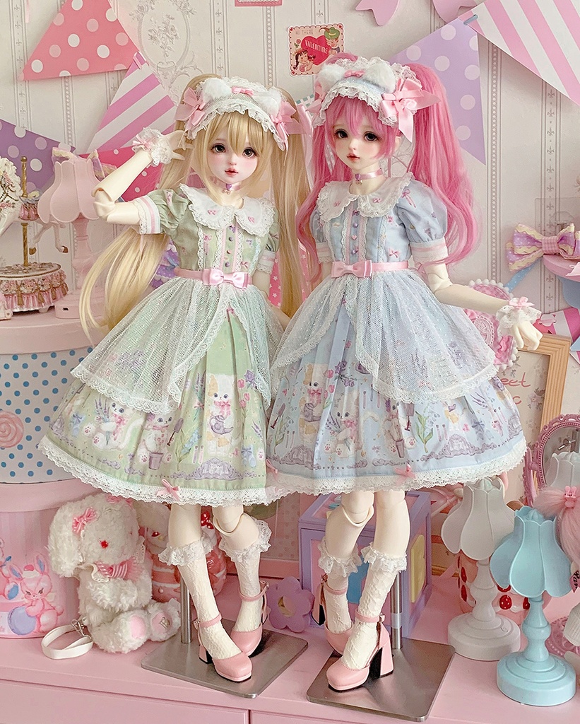 【SDGr】即納品「ネコの植物図鑑」ドール服