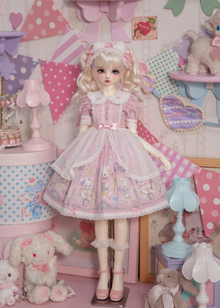 【SDGr】即納品「ネコの植物図鑑」ドール服