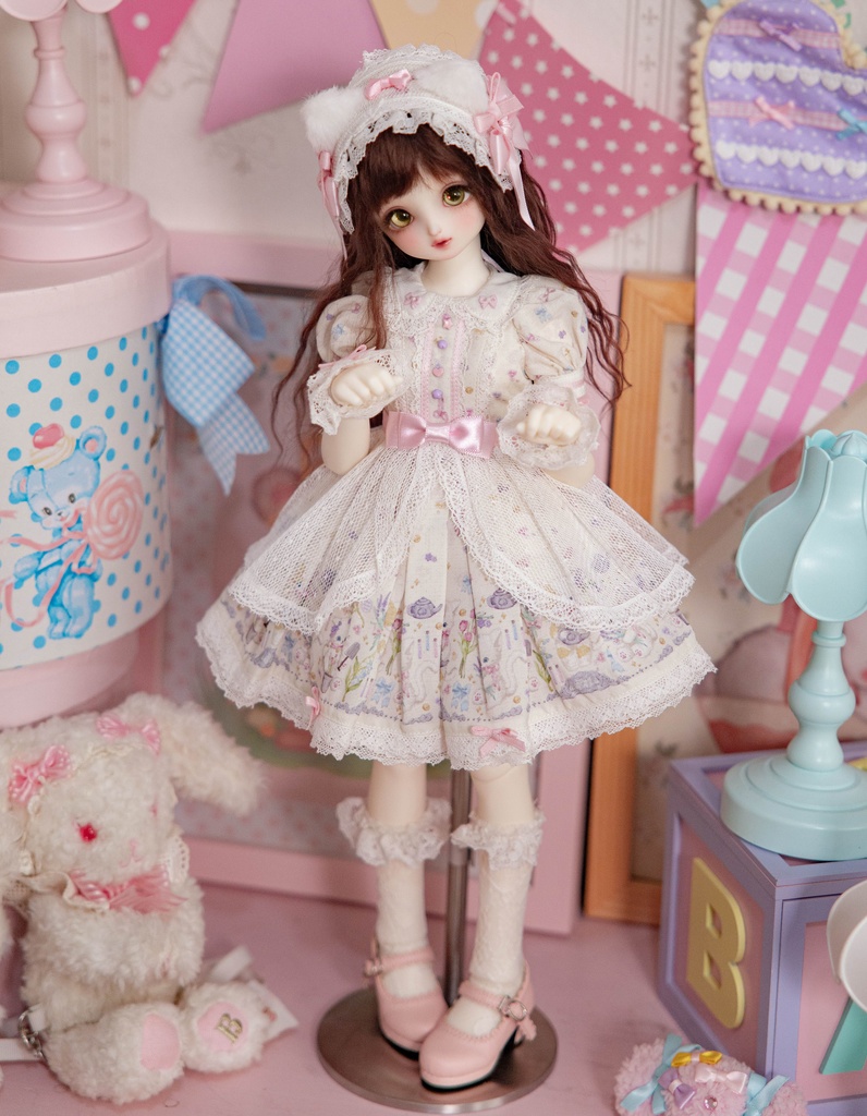 【SDM/MDD】即納品「ネコの植物図鑑」ドール服