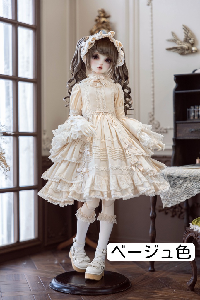 【SD/SDGr】「天使のささやき2.0」フルセット ドール服