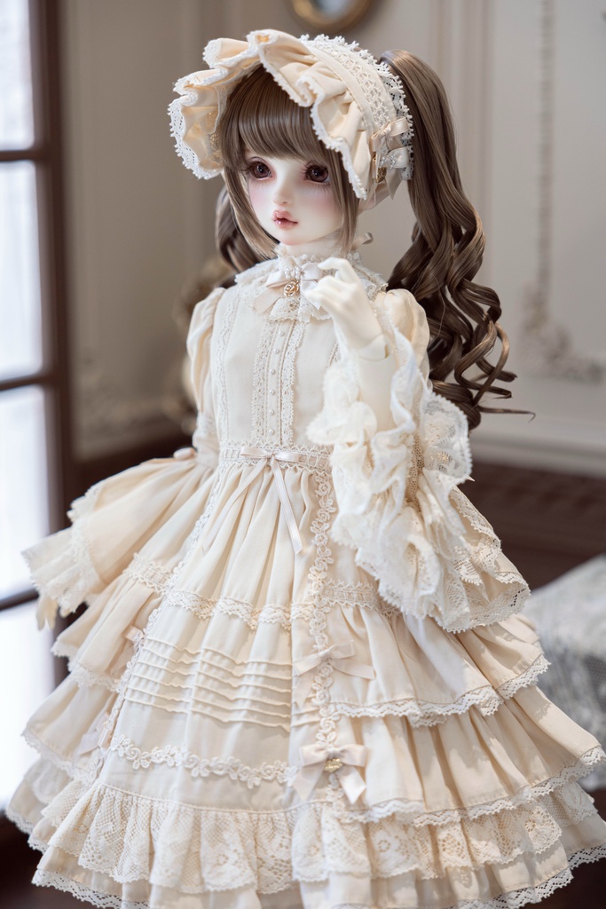 【SD/SDGr】「天使のささやき2.0」フルセット ドール服