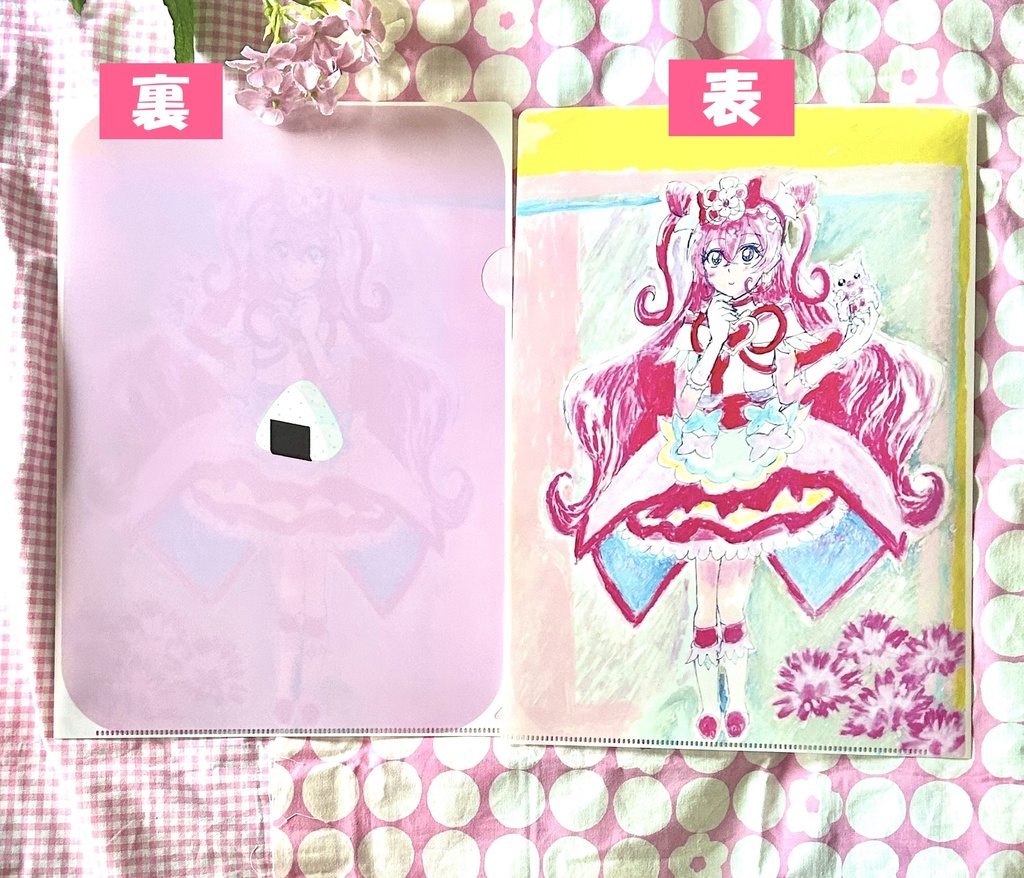 キュアプレシャス A4クリアファイル(スーパーヒロインタイム2025秋 新刊)