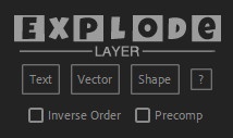 【After Effects スクリプト】Explode Layer
