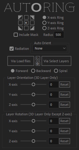 【After Effects スクリプト】Auto Ring