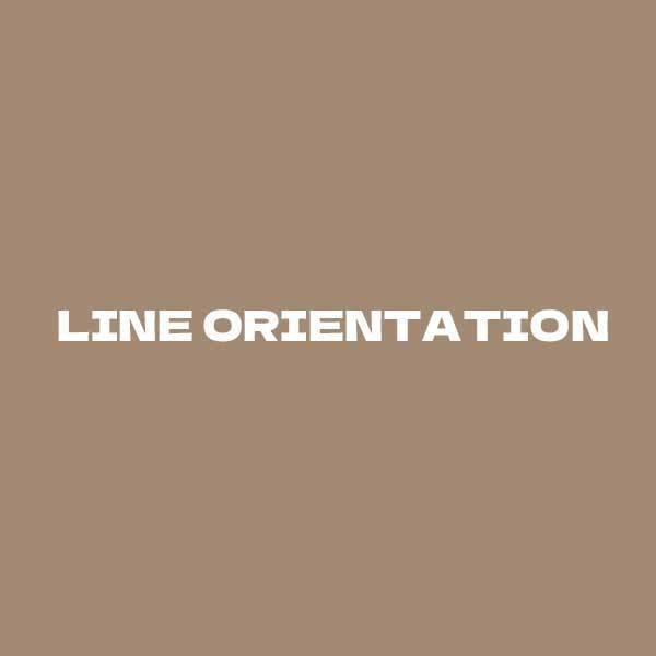 【After Effects Script】Line Orientation