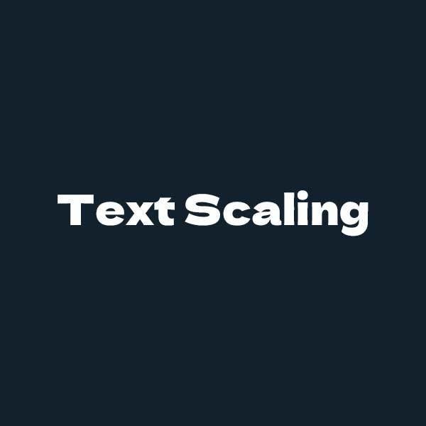 【After Effects スクリプト】Text Scaling