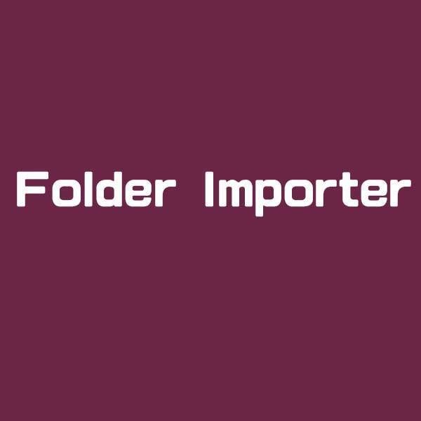【After Effects スクリプト】 Folder Importer