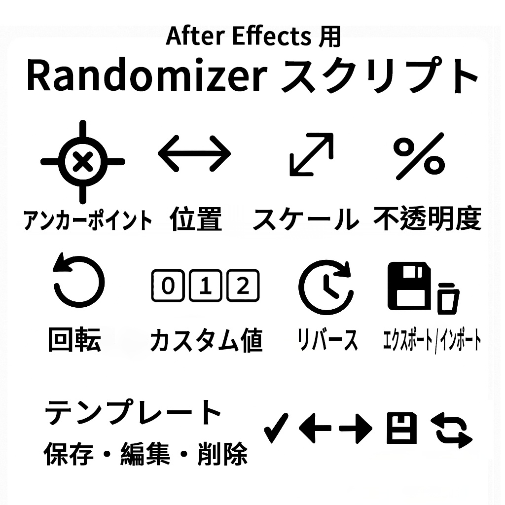 【After Effects スクリプト】 Randomizer