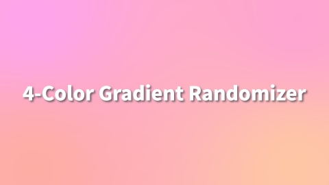 【After Effects スクリプト】 4-Color Gradient Randomizer