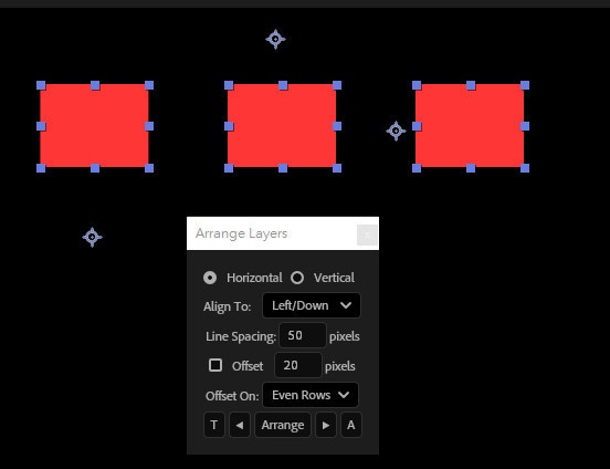 【After Effects スクリプト】 Arrange Layers