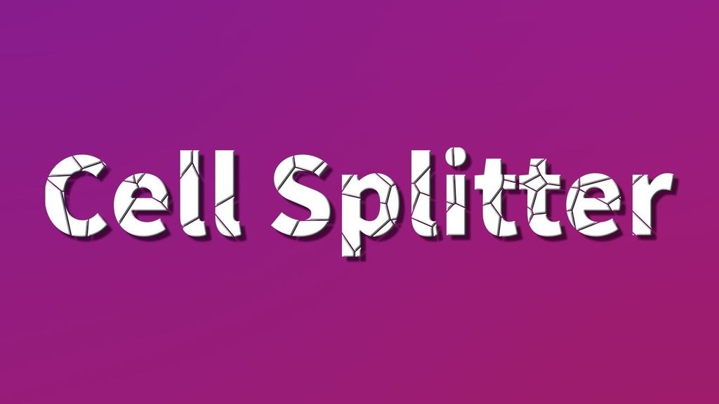 【After Effects スクリプト】 Cell Splitter