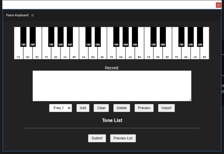 【After Effects スクリプト】Piano Keyboard