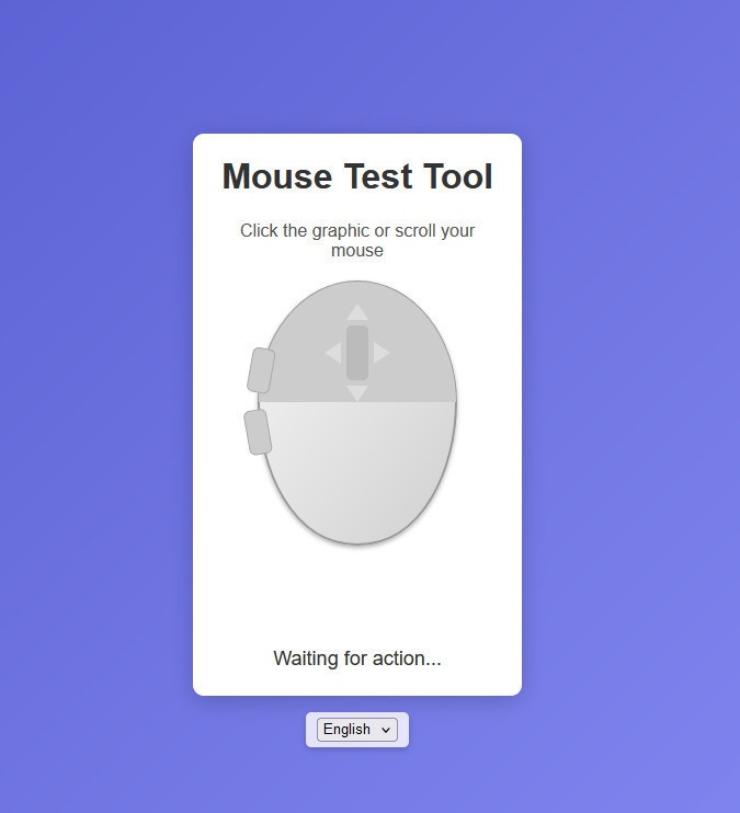 【HTML】 Keyboard and Mouse Testing Tool