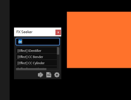 【After Effects スクリプト】 Fx Seeker