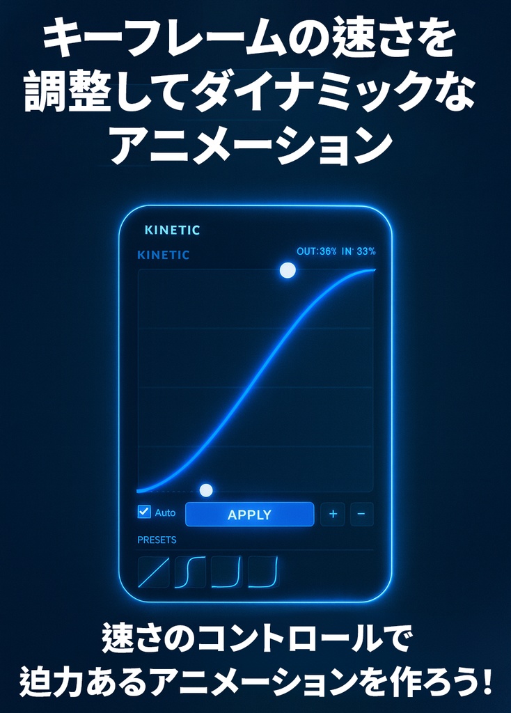 【After Effects 拡張機能】Kinetic