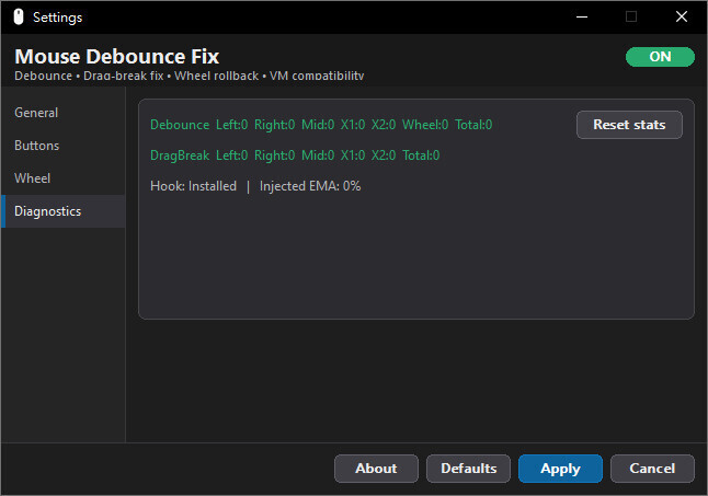 【Windows】 マウスのチャタリング修正 Mouse Debounce Fix (FREE) - BthJon - BOOTH