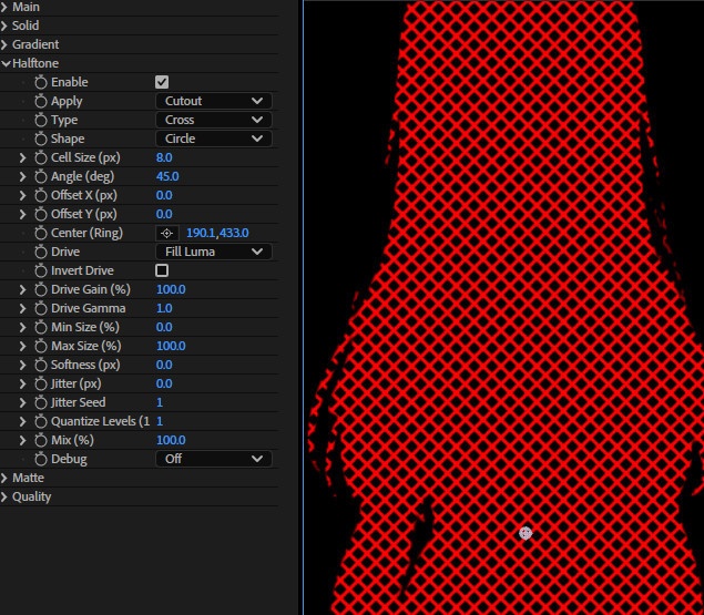 【After Effects Premiere プラグイン FX】 Advfill