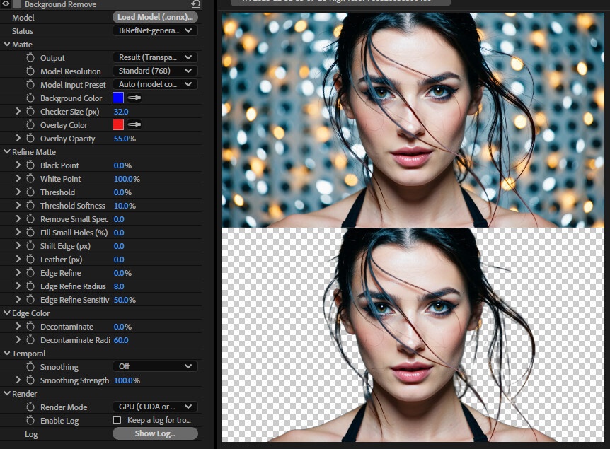 【After Effects プラグイン FX】 Background Remove