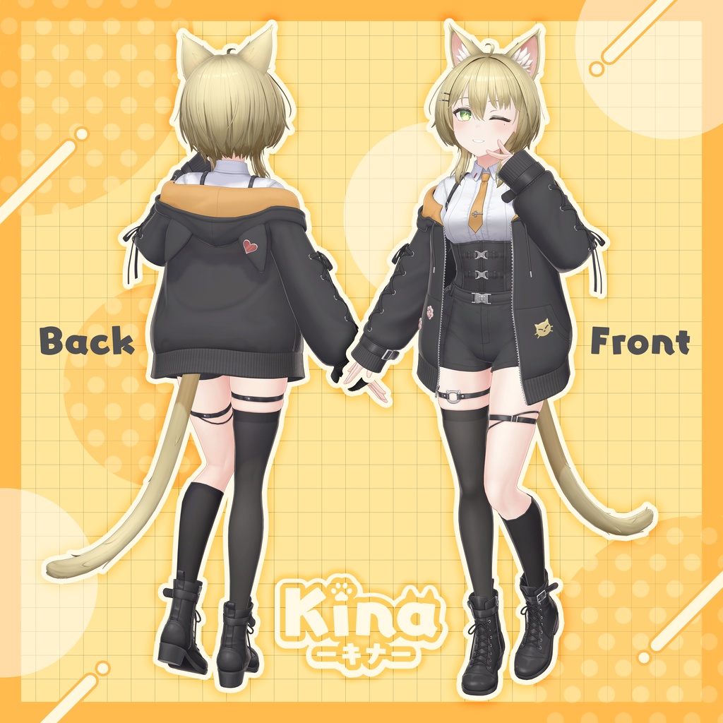 キナ - Kina- 【オリジナル3Dモデル】 #Kina3D